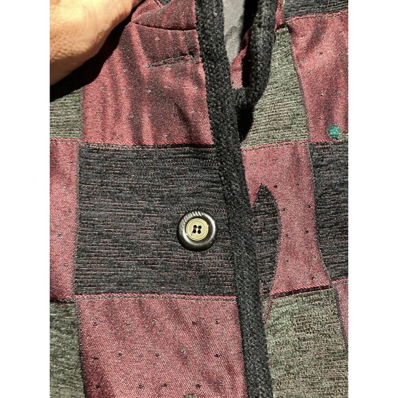 Graff Jacket Women’s Size XL Multicolored Long Sleeve Button Up - Picture 3 of 10